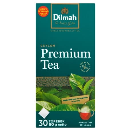 DILMAH Herbata czarna ekspresowa Ceylon Premium 30 szt.. 119,83 zl/kg