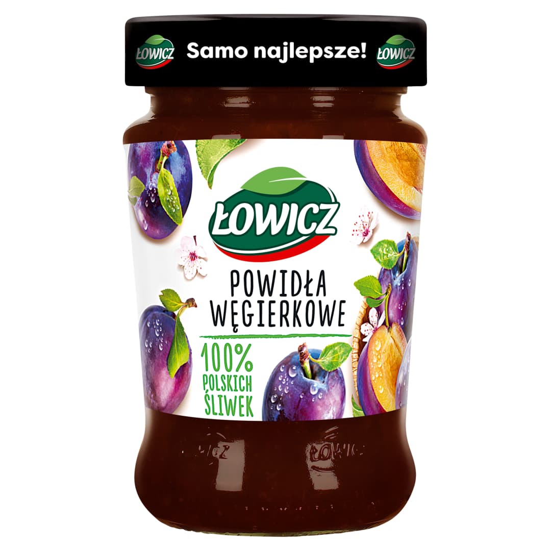 LOWICZ Powidla wegierkowe. 28,93 zl/kg