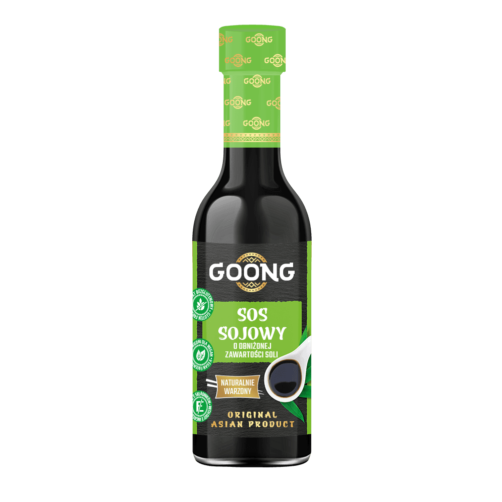 GOONG Sos sojowy o obnizonej zawartosci soli. 31,93 zl/l