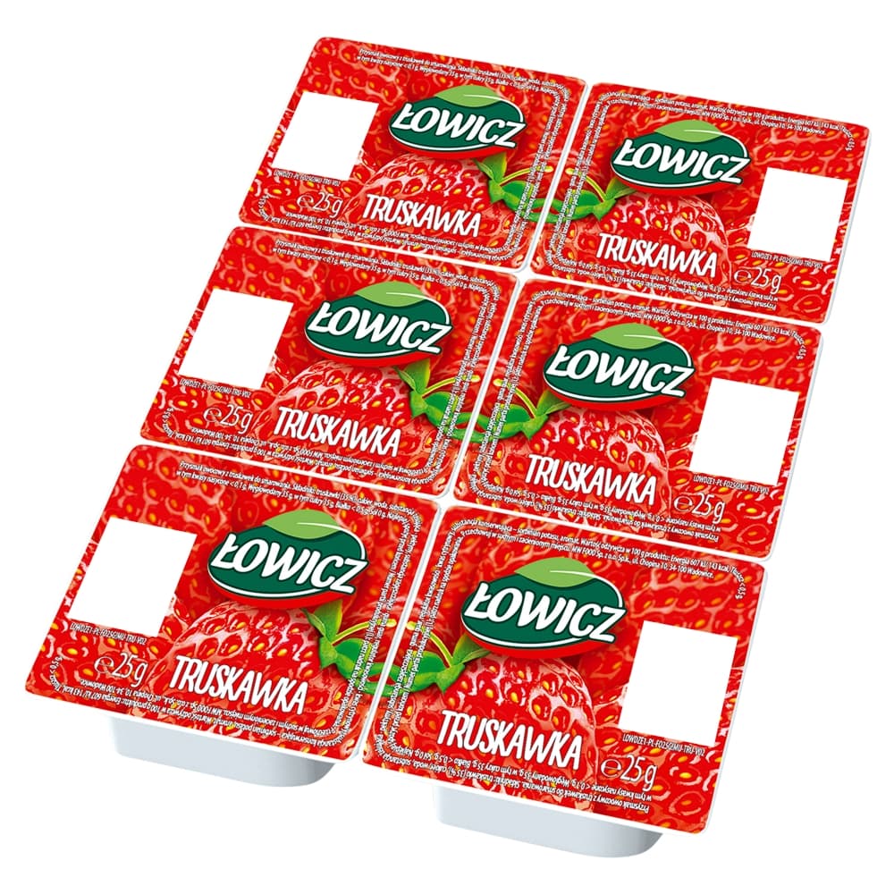 LOWICZ Dzem truskawkowy. 33,27 zl/kg