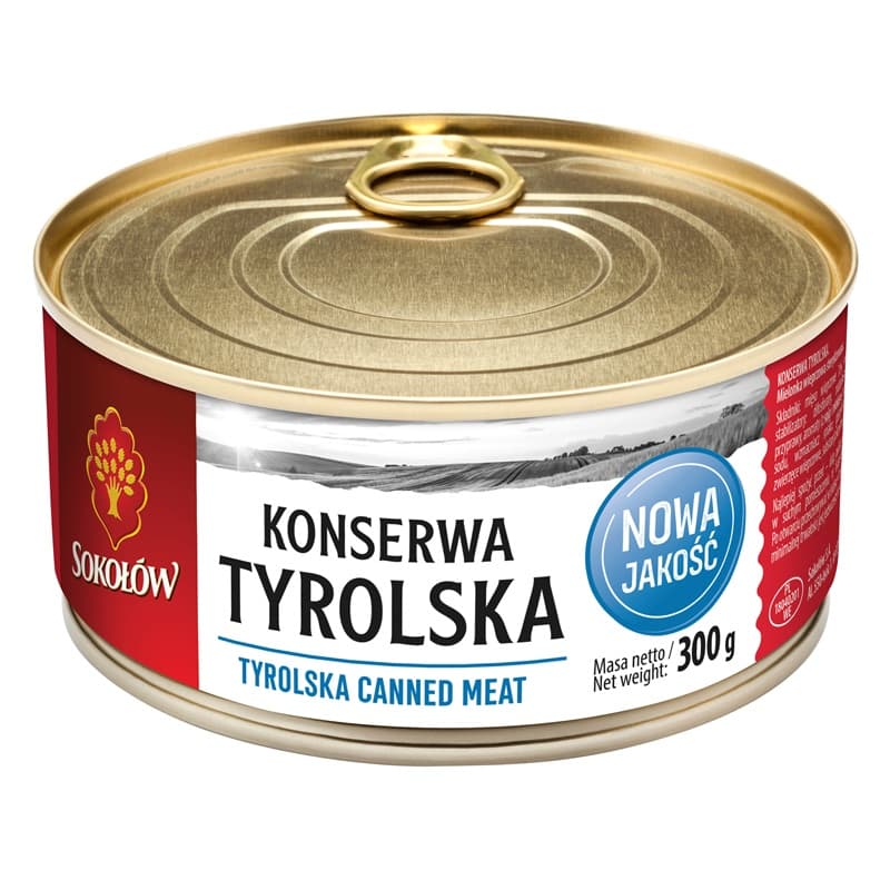 SOKOLOW Konserwa tyrolska. 38,63 zl/kg