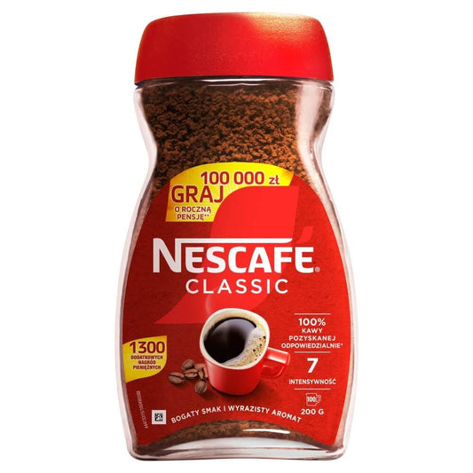 NESCAFE Kawa rozpuszczalna Classic. 158,95 zl/kg