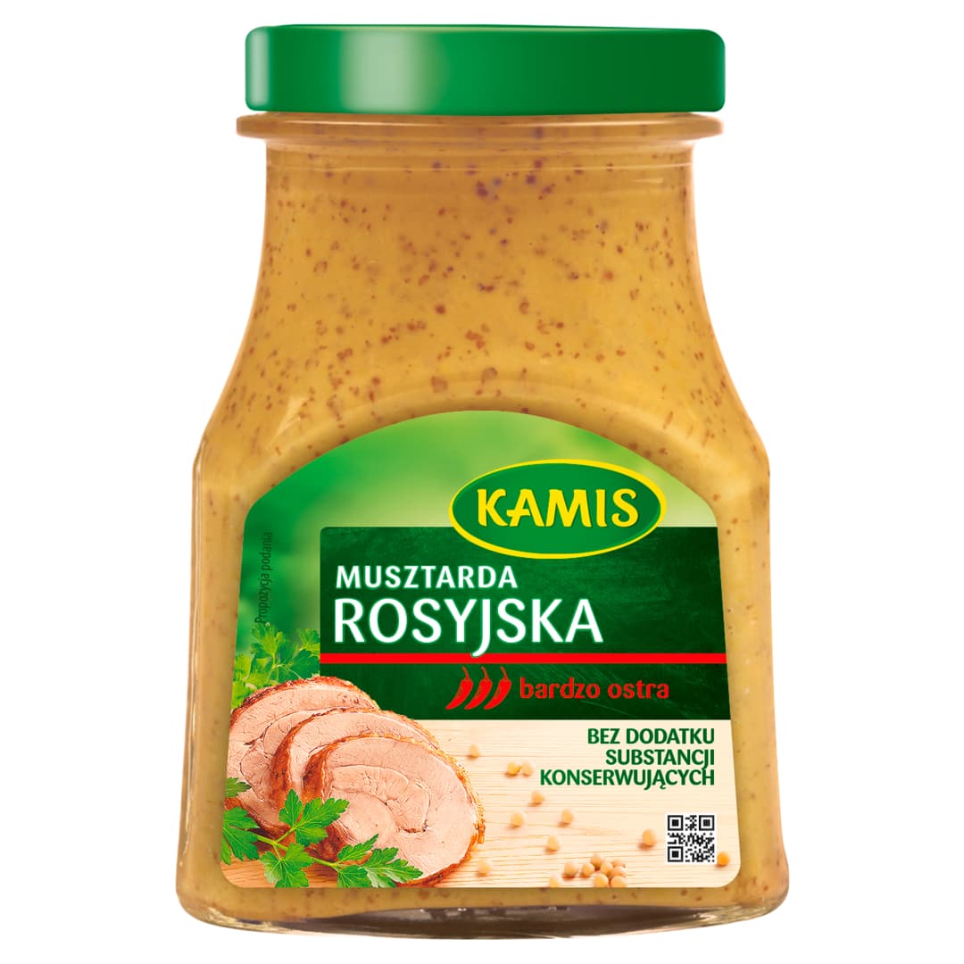 KAMIS Musztarda rosyjska. 24,94 zl/kg