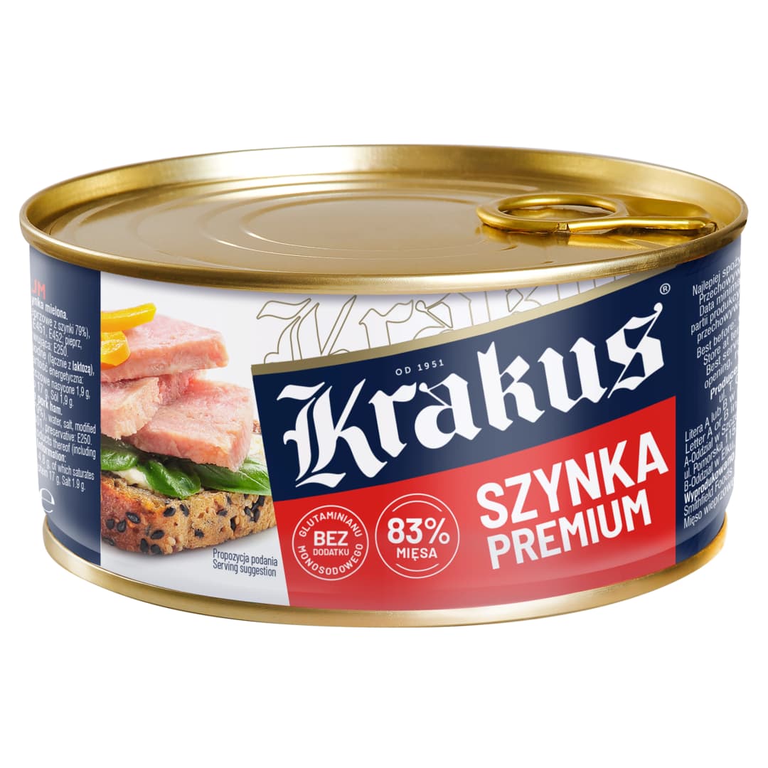 KRAKUS Szynka premium. 33,30 zl/kg