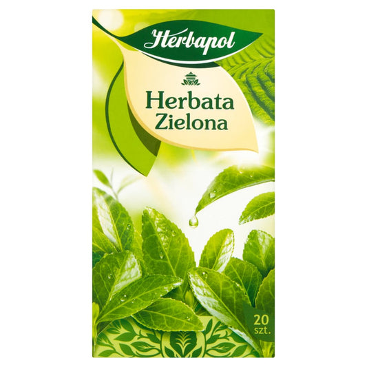 HERBAPOL Herbata ekspresowa zielona 20 szt.. 137,25 zl/kg