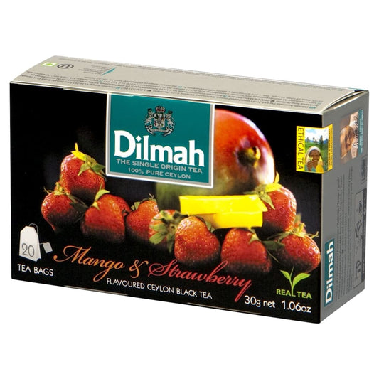 DILMAH Herbata aromat mango-truskawka 20 szt.. 253,00 zl/kg
