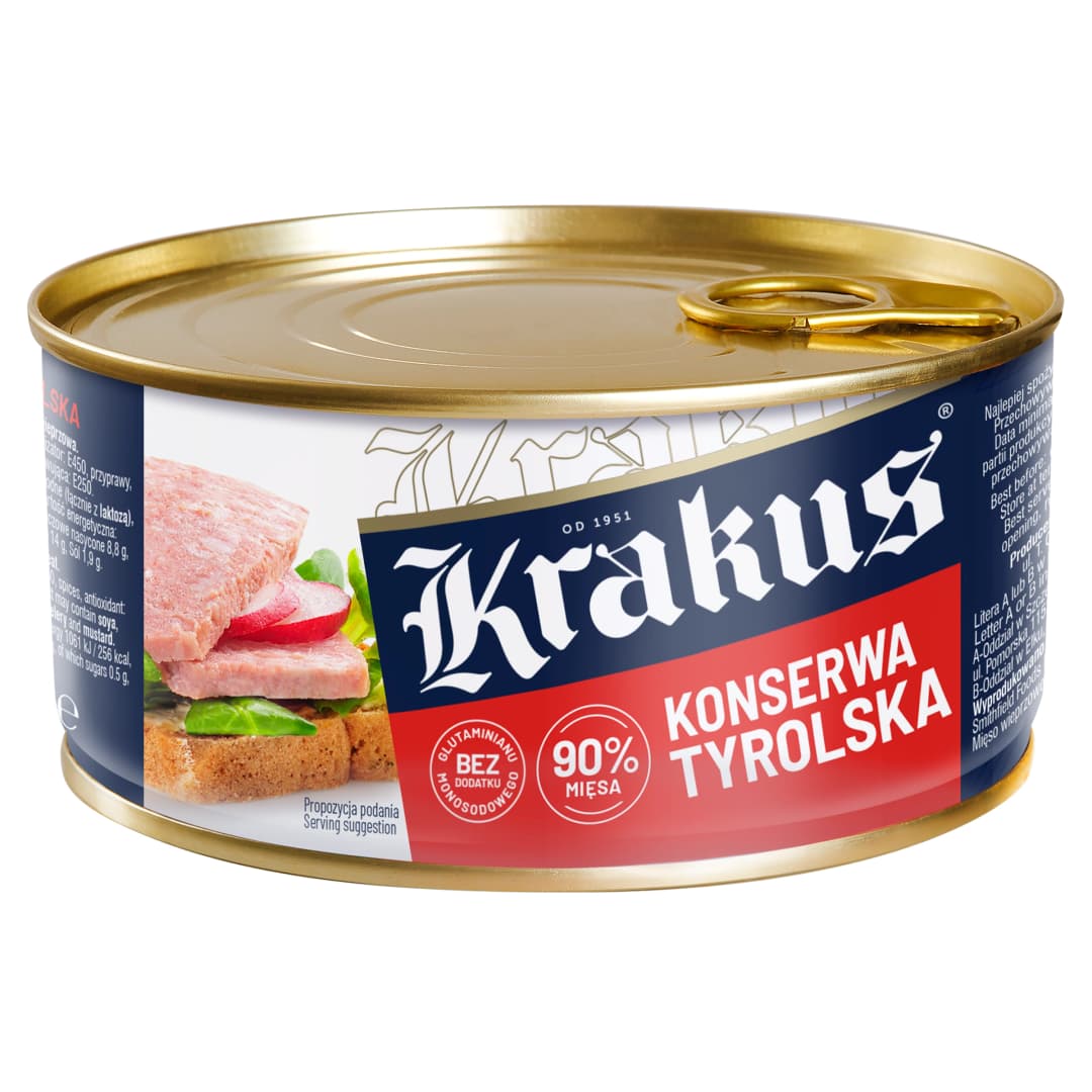 KRAKUS Konserwa tyrolska. 27,97 zl/kg