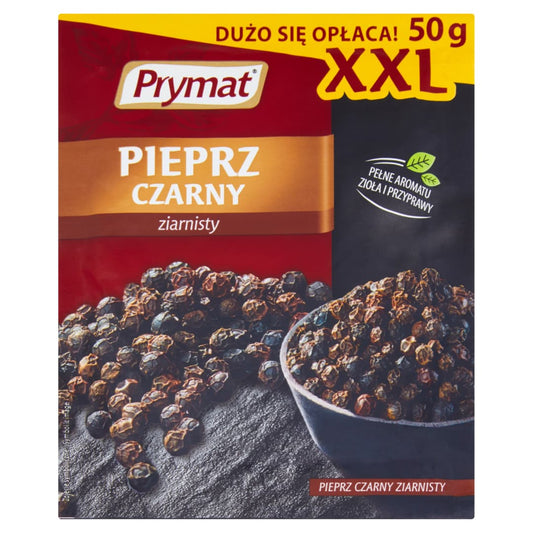 PRYMAT Pieprz czarny ziarnisty XXL. 83,80 zl/kg