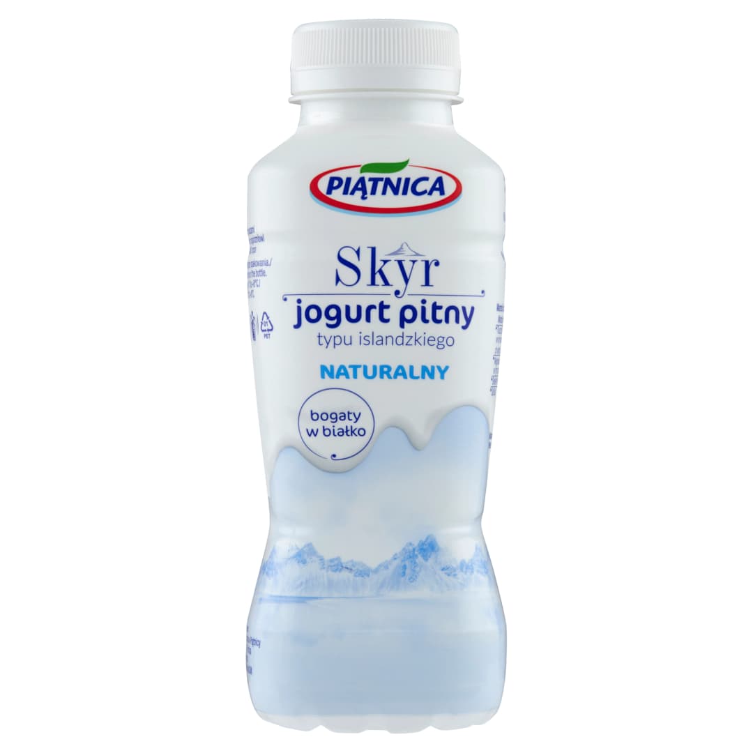 PIATNICA Skyr jogurt pitny typu islandzkiego naturalny. 13,61 zl/l