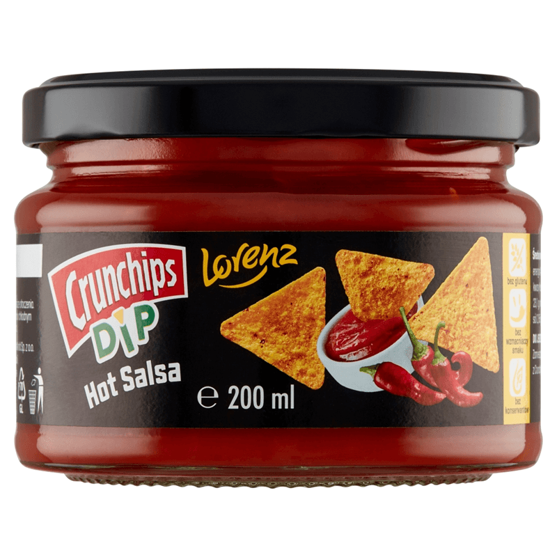 CRUNCHIPS Dip hot salsa. 69,95 zl/l